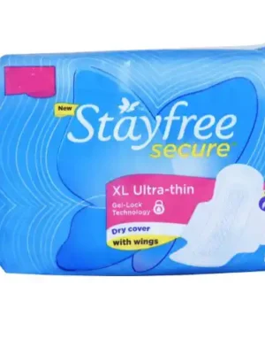 Stayfree Secure Ultra Thin Sanitary Pads Xl 6 U