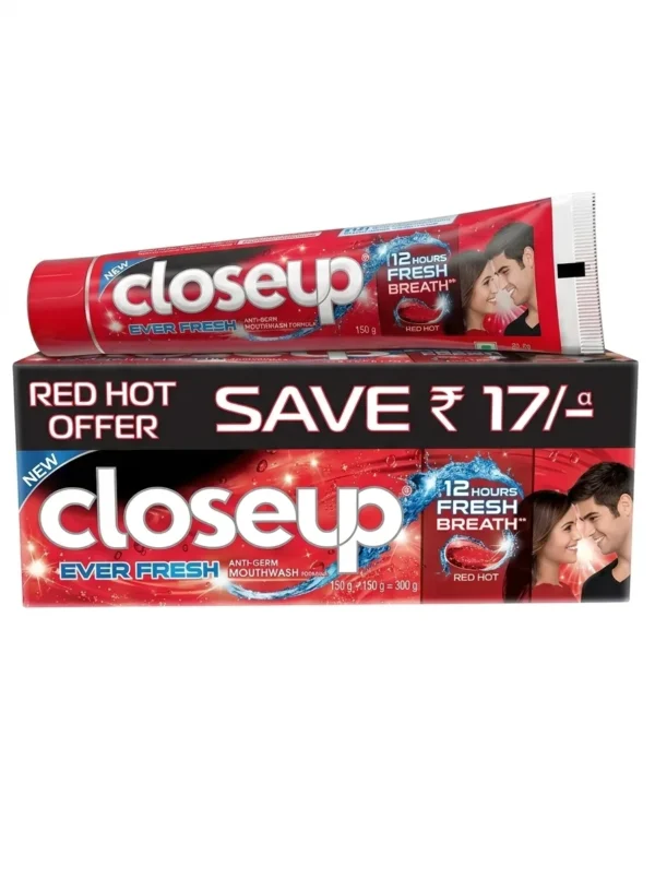 Closeup Everfresh Red Toothpaste Value Pack 300 G