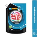 Safewash Matic Top Load Liquid Detergent Pouch 3.2 Ltr