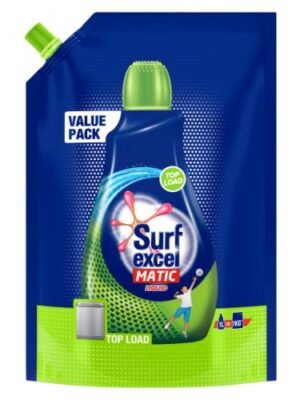 Surf Excel Matic Top Load Liquid Detergent Pouch 1 L