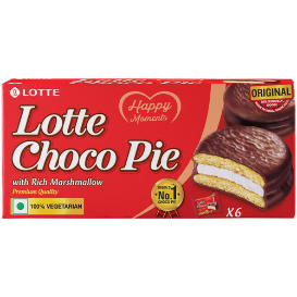 Lotte Choco Big Pie 6 U 240 G